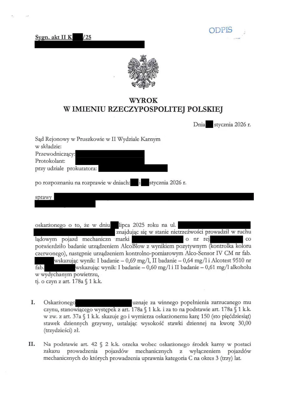 Zanonimizowany skan wyroku, sprawa 05