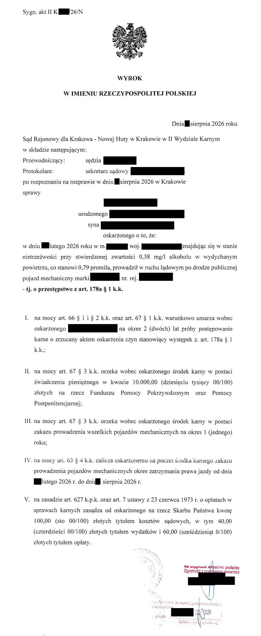 Zanonimizowany skan wyroku, sprawa 02